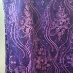 2022 wavy purple latest African lace fabric