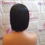 10" Black Bob Hair