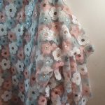 Fabric, French Sequins Net Cord, 2022