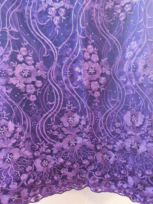 African lace fabric