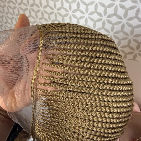 Sandra cornrow on full lace, blonde , 38 inches